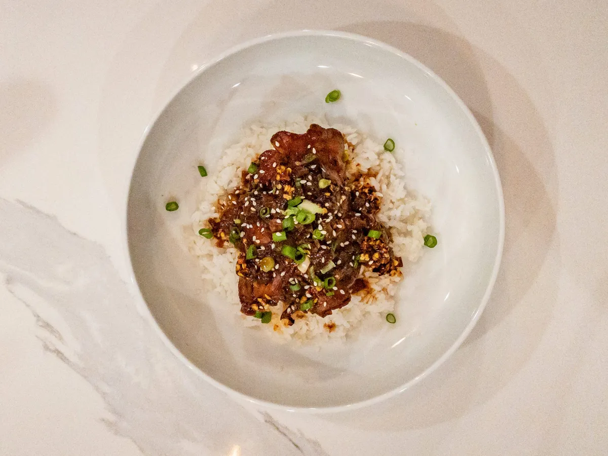 Slightly Spicy Chicken Adobo