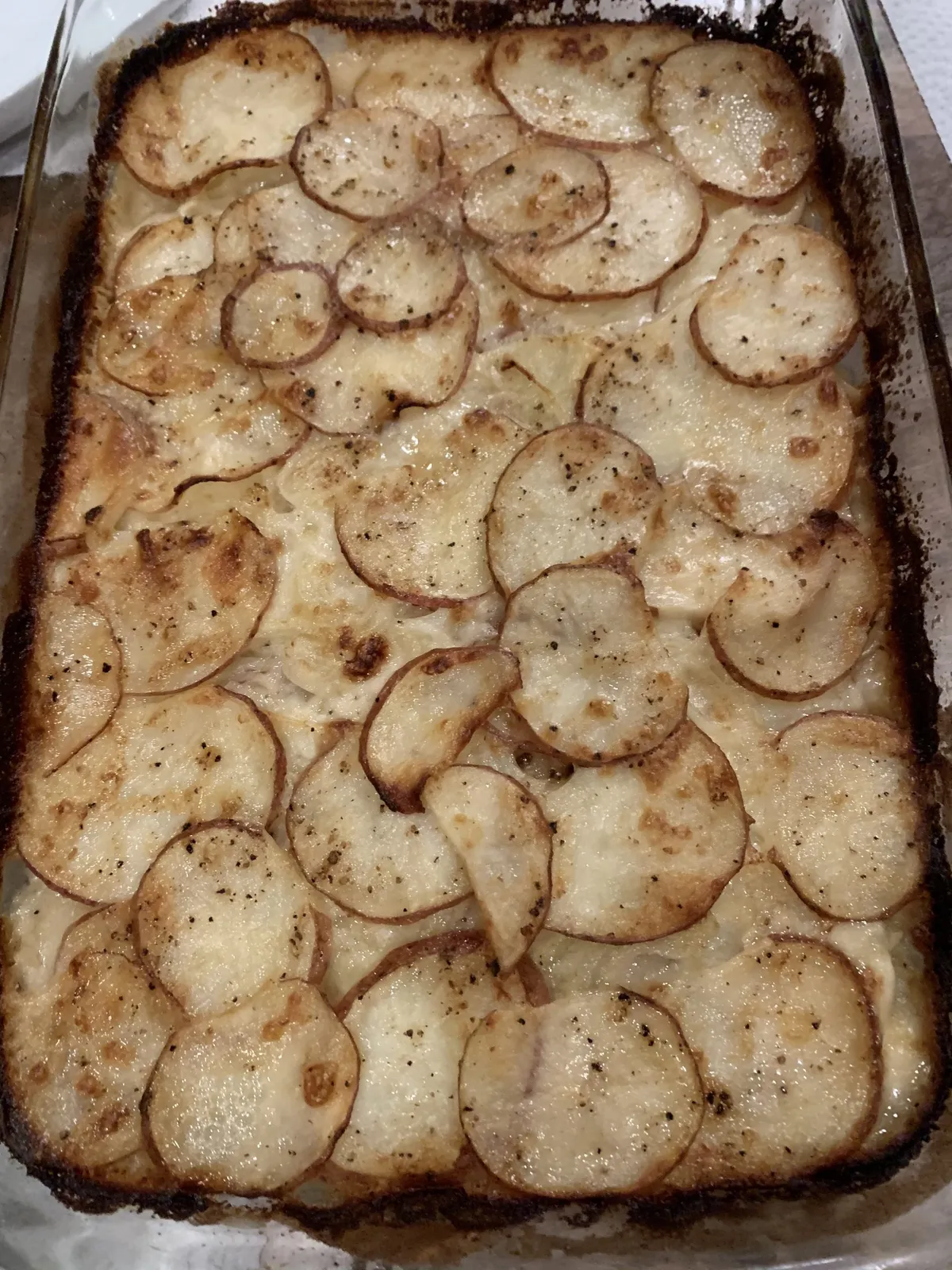 There Will Be No Leftovers; Potatoes Au Gratin