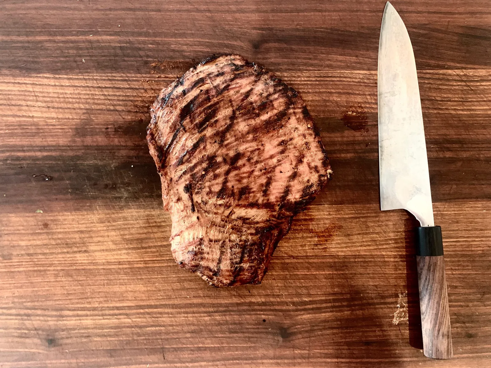 Flank Steak With Arden's Amazing Asian Inspired Chile Pepper Marinade