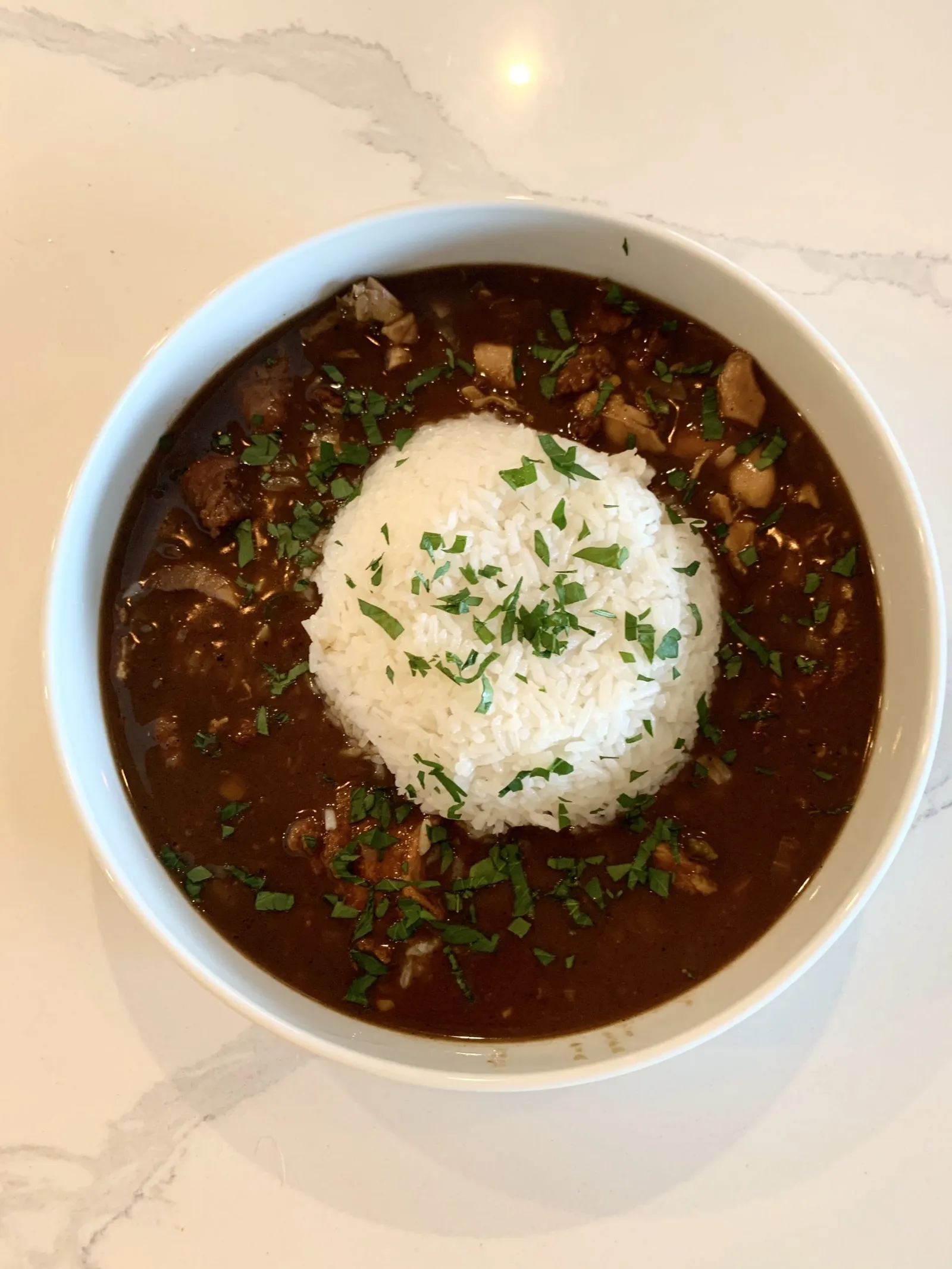 Great Gumbo Using Paul Prudhomme's Delightful Recipe