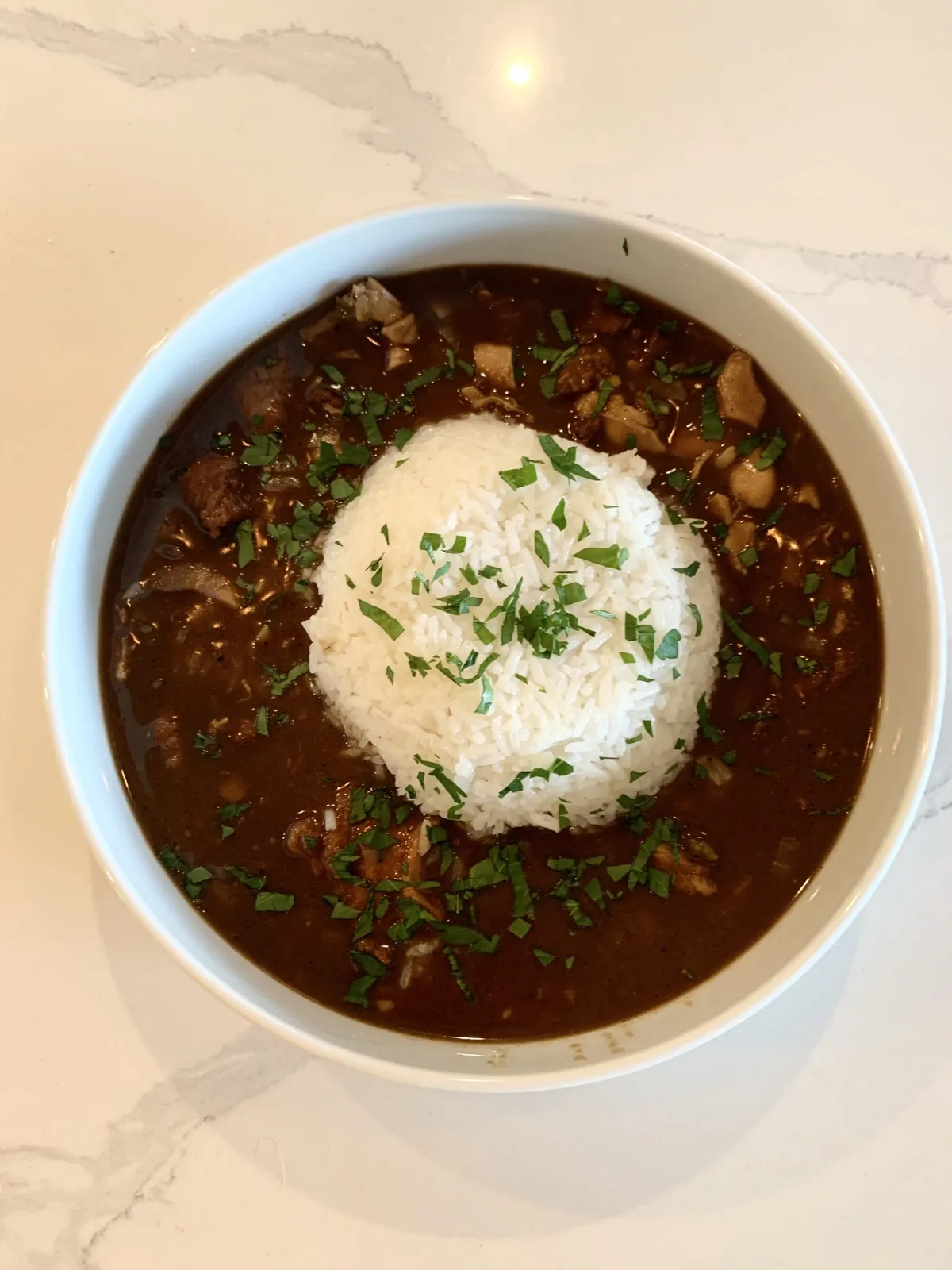 Great Gumbo Using Paul Prudhomme's Delightful Recipe