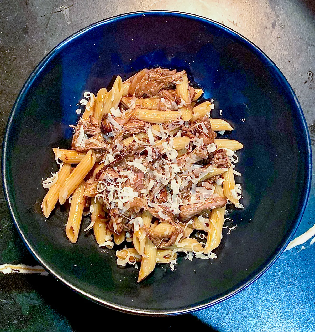 Beautifully Braised Oxtail and Short Rib Pasta